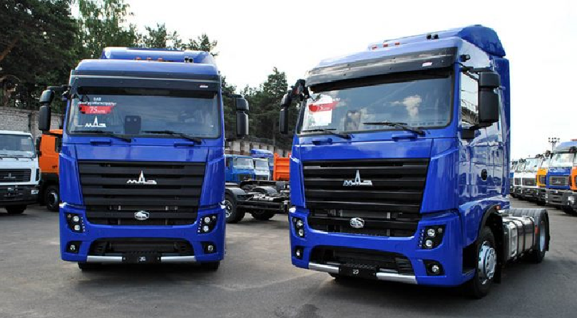 новый тягач МАЗ 5440М9